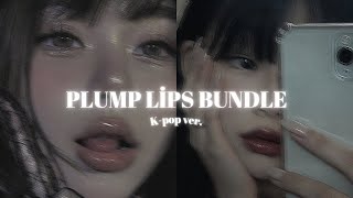 evet, k-pop dinlerken dudaklarım dolgunlaşıyor, ne var bunda? ♡ Dolgun Dudak Subliminal Bundle