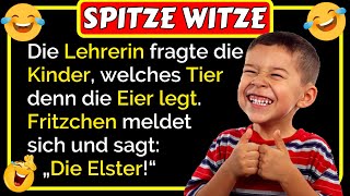 🤣Spitze Witze: Die Lehrerin fragte die Kinder, welches Tier denn die Eier legt... lustig 🤣😂🤣