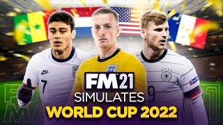 World Cup 2022 Simulated by Football Manager 2021
