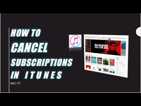 How to cancel subscriptions in iTunes