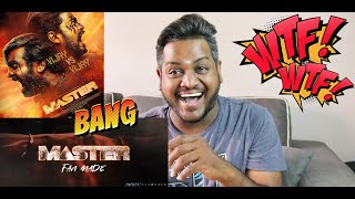 Master Trailer Fanmade Reaction | Malaysian Indian | Thalapathy | Lokesh Kanagaraj | Anirudh | 4K
