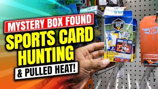 MYSTERY BOX FOUND SPORTS CARD HUNTING PULLED HEAT! 🔥
