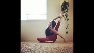 60-Minute Vinyasa Flow || Compass Pose (Parivrtta Surya Yantrasana)