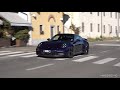 2021 Porsche 992 Carrera con scarico CAPRISTO   LOUD Turbo Noises ⚠️ Video by NM2255