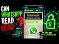 Can WhatsApp Read Your Messages? | End-to-End Encryption Explained @SimplyHowTech