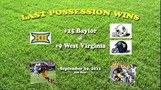 2012 Baylor @ West Virginia One Hour