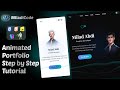 Create a 3D Animated Portfolio Website | HTML, CSS, JavaScript, GSAP & Spline Tutorial