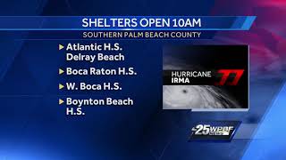 Palm Beach County evacuation information