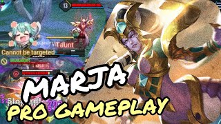 Marja Mid Lane Pro Gameplay | The Enemy Surrendered 😱 | Arena Of Valor - Liên Quân Mobile #aov