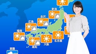 ★お天気キャスター解説★ 5月22日(日)の天気