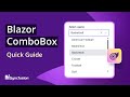 Blazor ComboBox: The Ultimate Feature Walkthrough