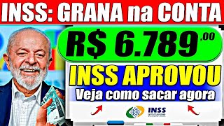 🤑AGORA: INSS LIBERA Bolada GIGANTE na conta de APOSENTADOS PENSIONISTAS