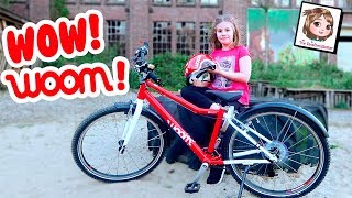 Ein NEUES FAHRRAD FÜR HANNAH! 🚲 Woom Bikes 🚲 Fahrradtour FAMILIENVLOG 🐔 Spielzeugtester