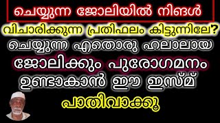 നിങ്ങളുടെ ജോലിയിൽ അഭിവൃദ്ധിയും ബർക്കത്തും ലഭിക്കാൻ|#akespeech