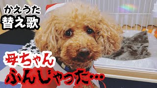 【名古屋弁をしゃべる犬 】またやっちゃった クリスマスソング 替え歌【名古屋 方言 】【おしゃべりペット】