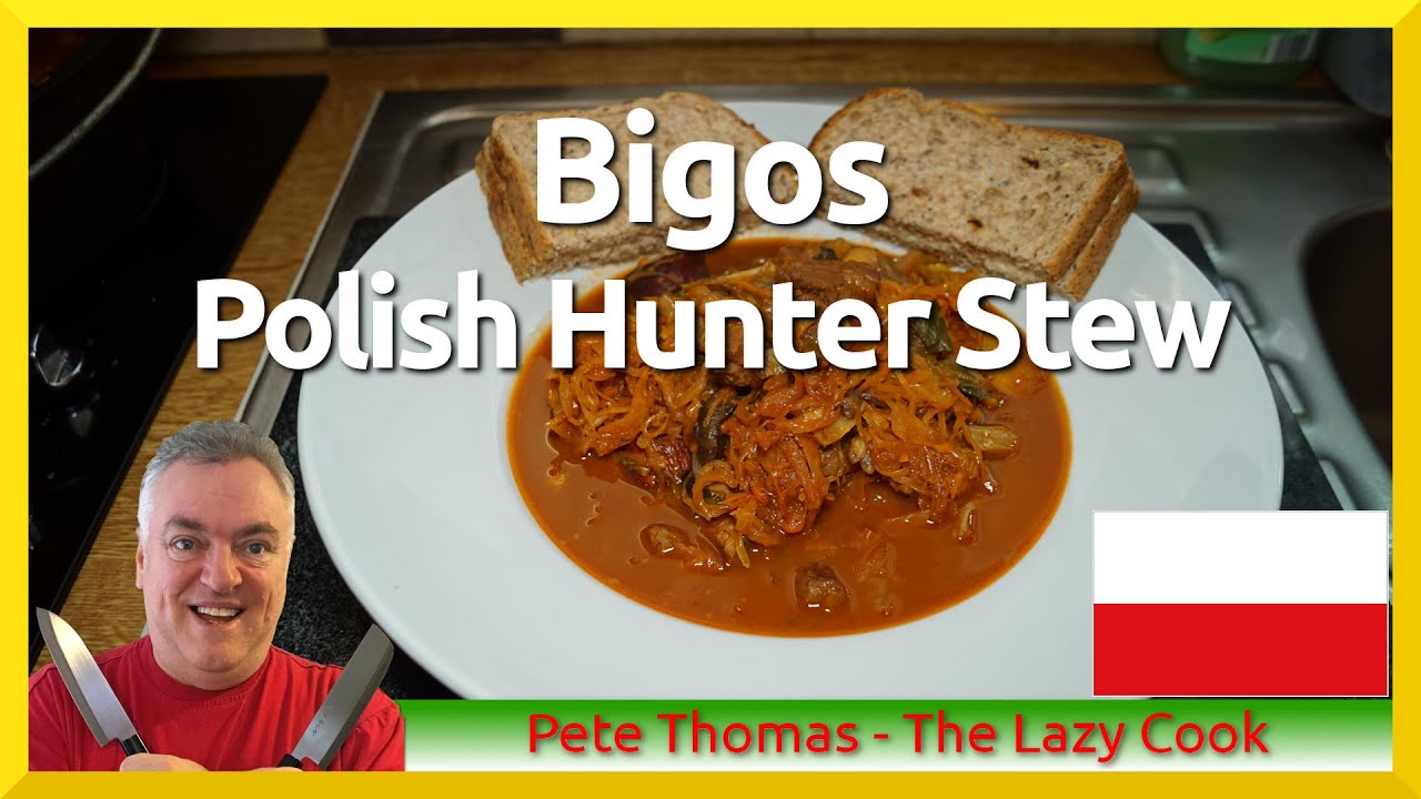 Bigos: Polish Hunter's Stew - Meat And Cabbage Stew 😋🇵🇱 - YouTube