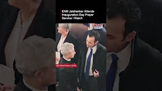 Trump Inauguration: Jaishankar Attends Inauguration Day Prayer Service At St John’s Church #shorts