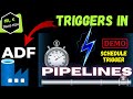 7. Triggers in ADF and setting up a Scheduled Trigger in ADF | Azure Data Engineering Tutorials