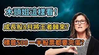 美股分析｜標普500 超過一半的股票都會被淘汰？｜成長股到8月會反轉？｜木頭姐研討會詳解｜（CC字幕）