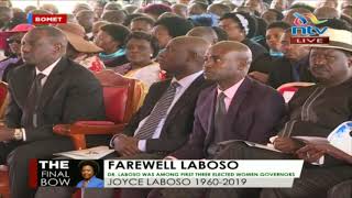 DP Ruto and Raila Odinga urged to unite the country in honour of Laboso