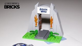 Lego Jurassic World Gate Toys R Us Speed Build