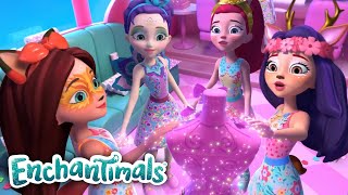 Enchantimals | Enchantimals Glam Party Ep. 2 | Patter Learns The Greatness of Teamwork! | Clip