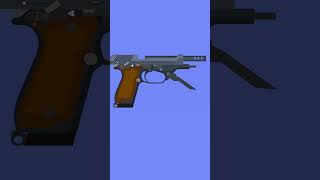 Beretta 93r #gunanimation #gun #browning #homonyms #animation #fn #homophones #gaming #luger