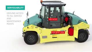 Ammann ART 280 Hydrostatic Tyred Roller (en)