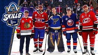 Best moments from the 2020 NHL All-Star Skills competition