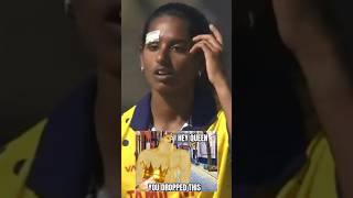 அடி பட்டுச்சு! Blood வருது! வெளிய வர மாட்டேன்னு சொல்லிட்டேன் - Akshara TN Cricketer🔥 #shorts