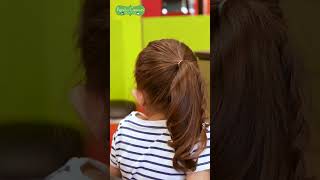 Create a Twist Wrap Ponytail - Pigtails \u0026 Crewcuts: Haircuts for Kids - Smyrna / Vinings