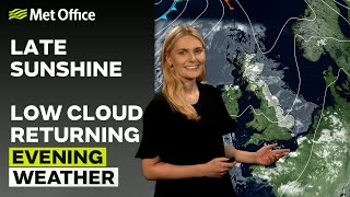 19/05/24 – Dry night, cloud developing in east – Evening Weather Forecast UK – Met Office Weather