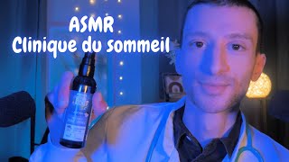 ASMR Roleplay Clinique du sommeil Attention personnelle, déclencheurs