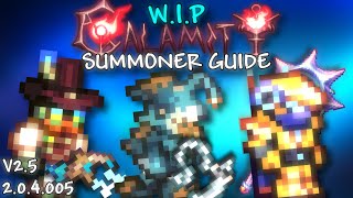 WIP Calamity Summoner Class Progression Guide (Version 2.0.4.005+)