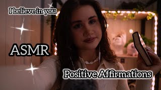 ASMR Positive Affirmations Before Sleep😴