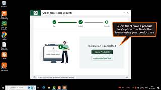 Windows | How to install & activate Quick Heal?