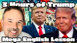 Learn English While You Sleep: 3 Hours of Trump News