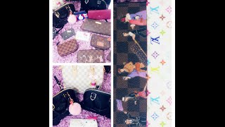 Mi coleccion de carteras y bolsas 2015 louis vuitton, coach, juicy couture etc..