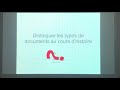 distinguer types de documents cours 1ère et 2 Ève