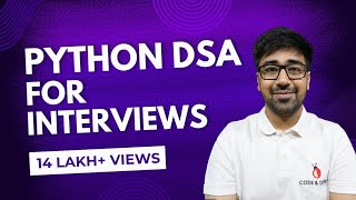 DSA Python Course 2026 - Data Structures & Algorithms Using Python - Part 1 [Hindi] | Code & Debug