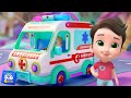 Wheels On The Ambulance, Emergency Vehicle Song and Nursery Rhyme for Kids