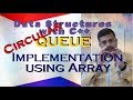 Circular Queue Implementation using Array in C++  with example || By Studies Studio
