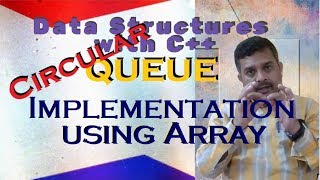 Circular Queue Implementation using Array in C++ with example || By Studies Studio