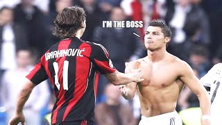 5 Times C.Ronaldo Showed Zlatan Who's The BOSS |HD|