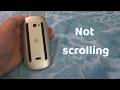 Fix Magic Mouse not scrolling (MacOS)