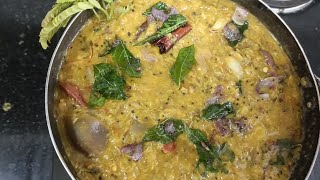 చింత చిగురు పప్పు/Tender Tamarind leaves Dal//chintha chiguru vankay pappu//Brinjal Tamarind dal