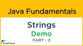 Java STRINGS tutorial with example. Java Tutorial for Beginners #7.2