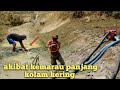 musim kemarau kolam dan sawah kering