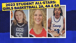 2023 Arkansas PBS Sports Student All-Stars: Girls Basketball Divisions 2A, 4A and 6A Girls