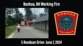 Nashua, NH Working Fire Dispatch Audio